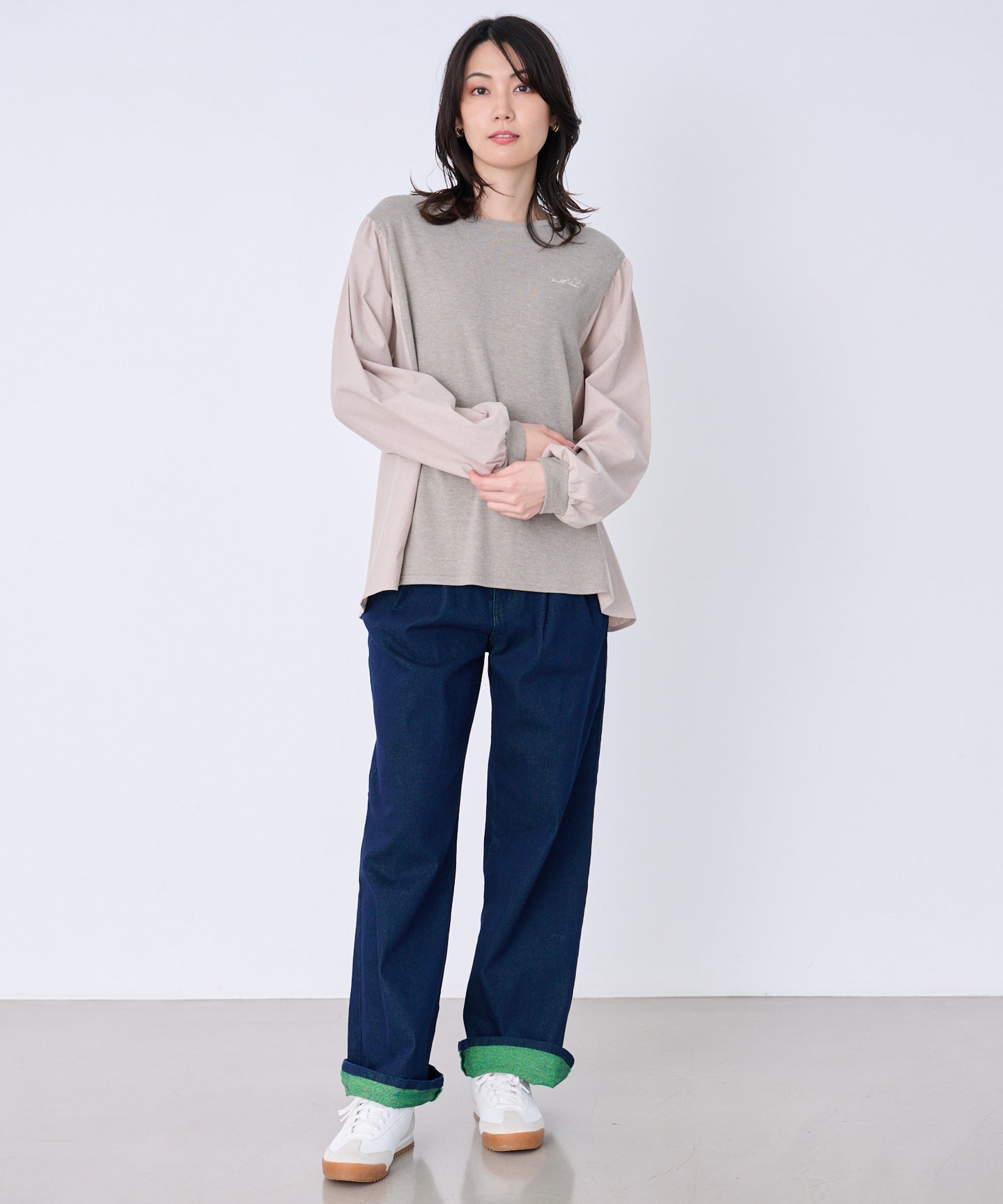 Arnold Palmer マシュマロ天竺 ドッキングプルオーバー